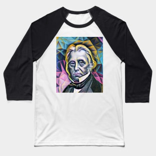 Thomas Babington Macaulay Portrait | Thomas Babington Macaulay Artwork 10 Baseball T-Shirt